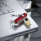 Thikë xhepi "VICTORINOX@WORK USB KEY WITH TOOLS RED 16GB"