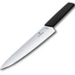 Thikë kuzhine Swiss Modern, 22cm, për mish qingji, biftek, e zezë