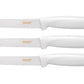 Set thika Fiskars, për tryezë, 3 copë